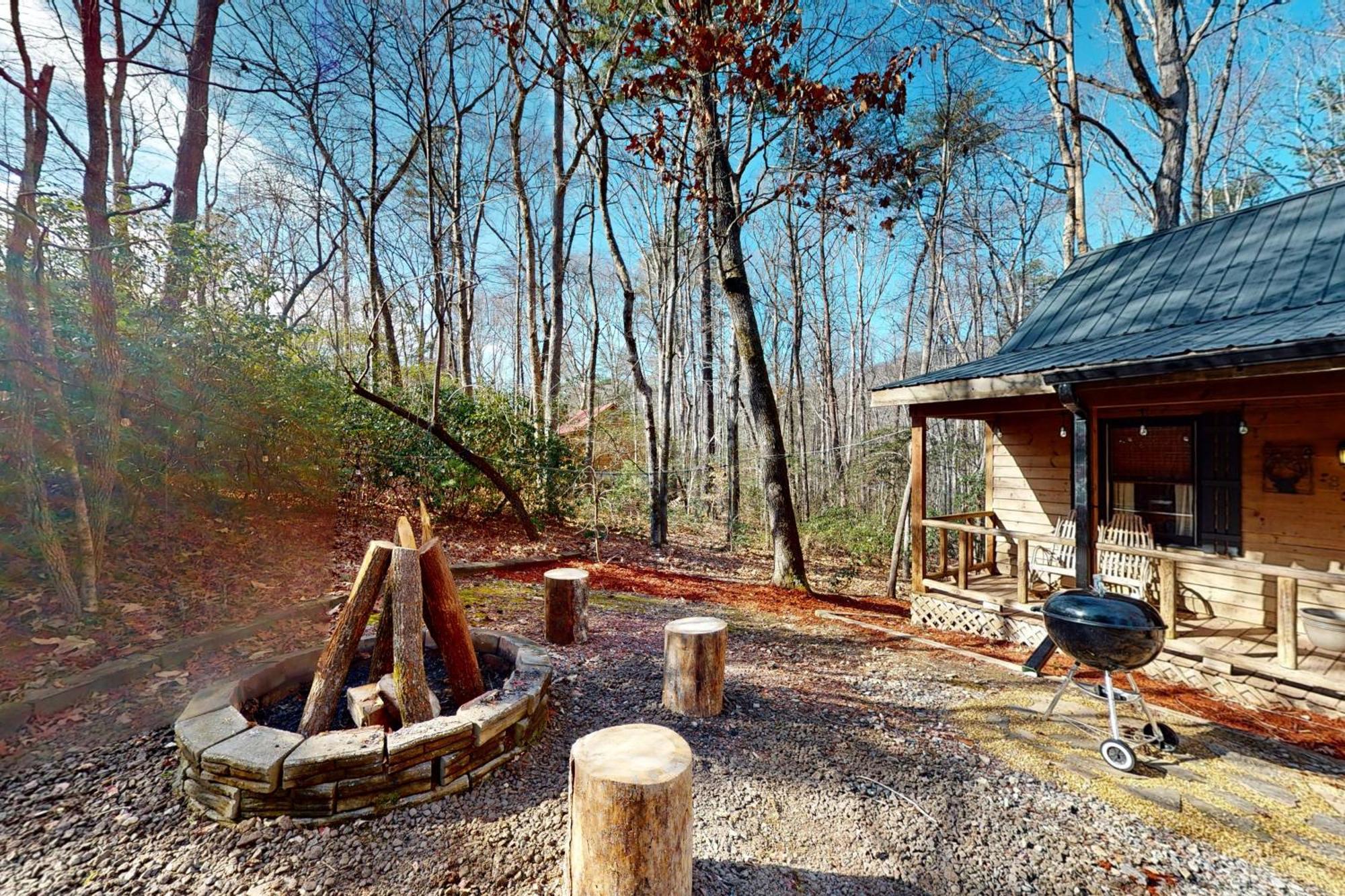 Lazy Bear Cabin Sautee Nacoochee Exterior foto